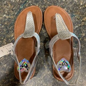 Justice Brand little girl shoes size 5.